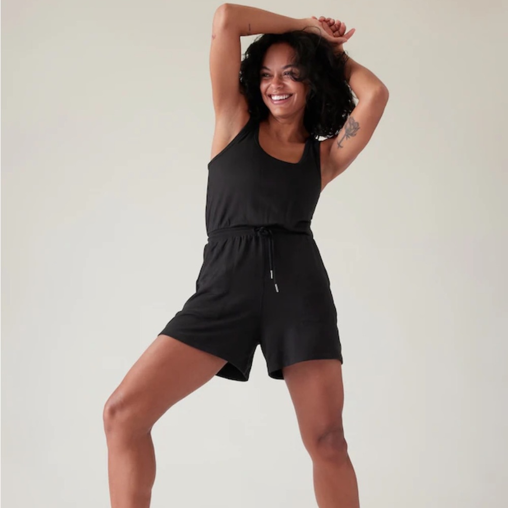 NWT Knix Romper Shorts Black
